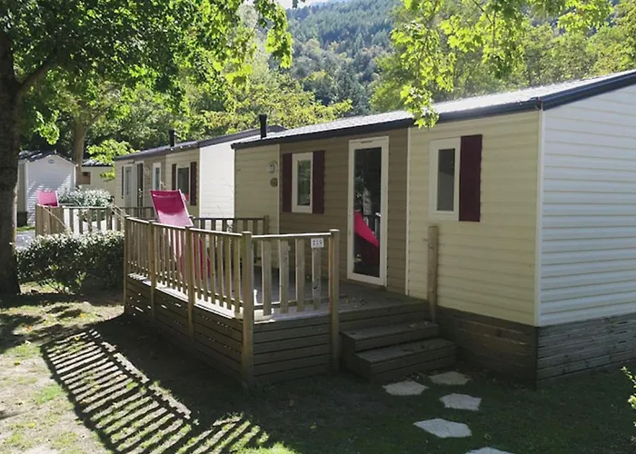 Mobil Avec Terrasse, 2 Chambres, 5 Personnes - Api-1-52-1140 Axat